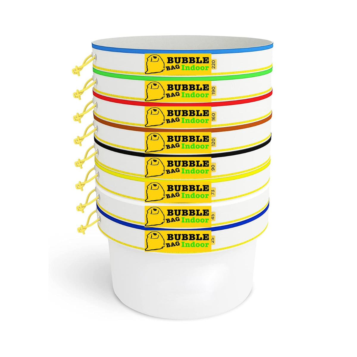 Kit 8 mallas full mesh bubble hash