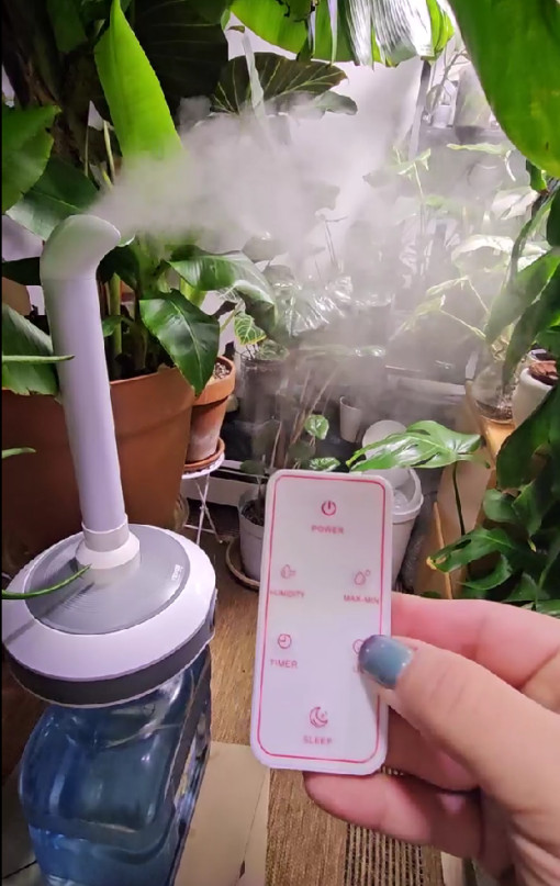 Humidificador Vevor para Salas, invernaderos, Cultivo Indoor