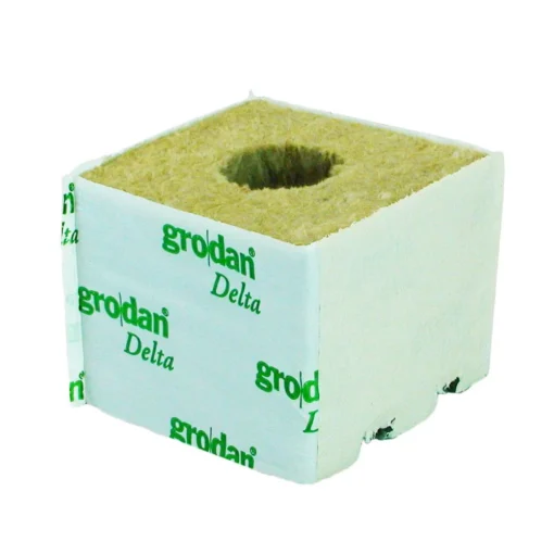 Lana De Roca Cubo Hidroponia Grodan 10x10 Germinación