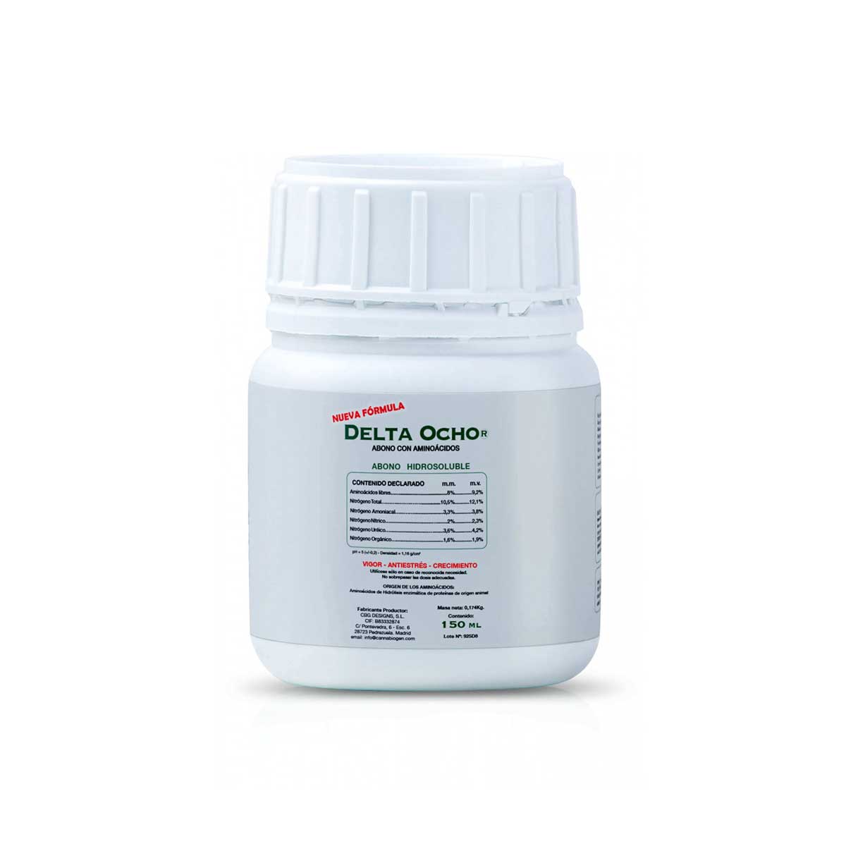 Delta 8 150cc Cannabiogen Bioestimulante Crecimiento