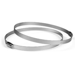 Abrazadera para conductos de ventilación